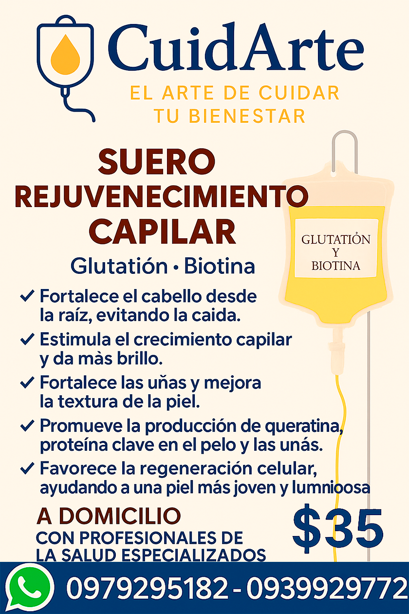 Suero Rejuvenecimiento Capilar CuidArte
